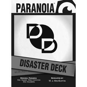 [Paranoia: Disaster Deck (Product Image)]