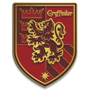 [Harry Potter: Enamel Pin Badge: Gryffindor House Crest (Product Image)]