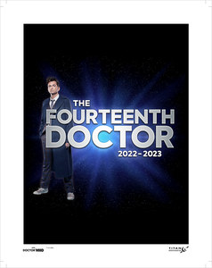[Doctor Who: The 60th Anniversary Diamond Collection: Art Print: The Fourteenth Doctor (Product Image)]