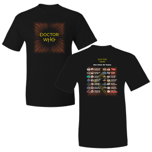 [Doctor Who: T-Shirt: Tour Dates (Product Image)]