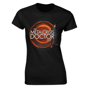 [Doctor Who: The 60th Anniversary Diamond Collection: Women's Fit T-Shirt: The Meta-Crisis Doctor (Product Image)]