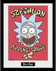 [Rick & Morty: 30x40 Framed Print: Szechuan Sauce (Product Image)]