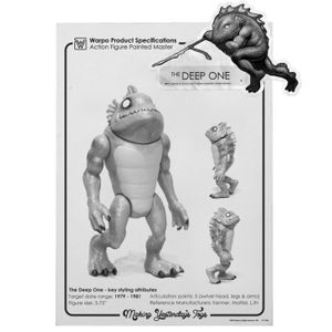 [Legends Of Cthulhu: Action Figures: Deep One (Product Image)]