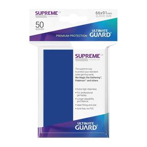 [Supreme UX Sleeves: Standard Size: Blue (Product Image)]