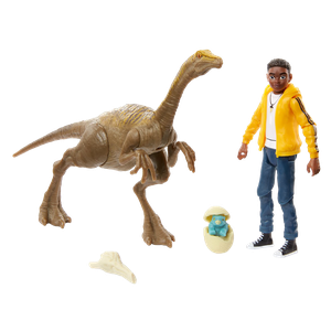 [Jurassic World: Camp Cretaceous: Action Figure Set: Darious & Gallimimus (Product Image)]