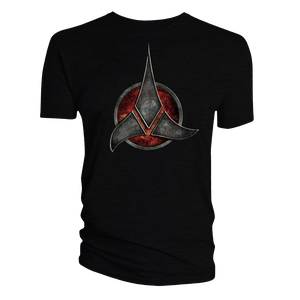 [Star Trek: T-Shirt: Klingon Symbol (Black) (Product Image)]
