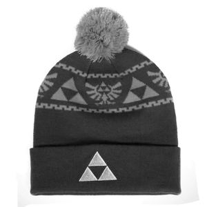 [The Legend Of Zelda: Rollup Beanie: Triforce (Product Image)]