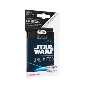 [Star Wars: Unlimited: Art Sleeves: Space Blue (Product Image)]