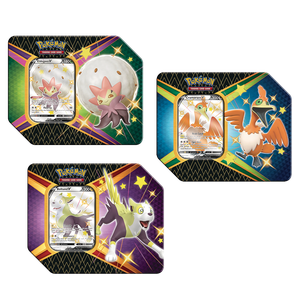 [Pokémon: Trading Card Game: Shining Fates (Eldegoss, Boltund Or Cramorant Tin) (Product Image)]