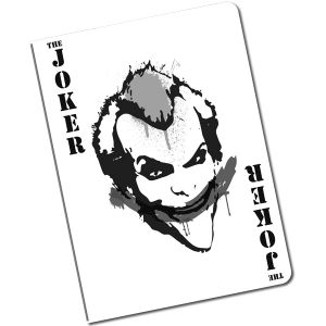 [Batman: Arkham City: Passport Holder: The Joker Graffiti (Product Image)]