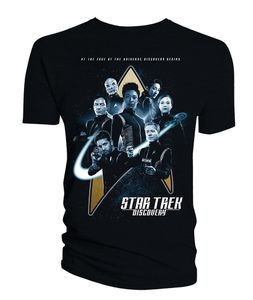 [Star Trek: Discovery: T-Shirt: The Crew & Badge (Season 1) (Product Image)]