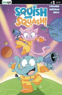 [The cover for Squish & Squash #1 (Cover A Mike Hartigan)]