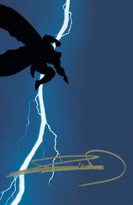 [DC: Batman: Dark Knight Returns: Book One (Virgin Black Foil Signed Edition) (Product Image)]