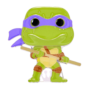 [Teenage Mutant Ninja Turtles: Loungefly Pop! Pin Badge: Donatello (Product Image)]