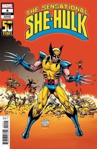 [Sensational She-Hulk #4 (Dan Jurgens Wolverine Wolverine Variant) (Product Image)]