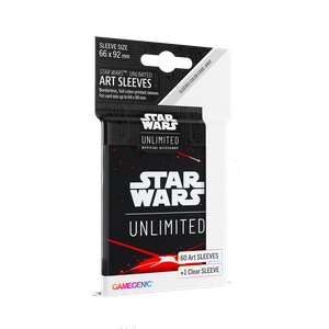 [Star Wars: Unlimited: Art Sleeves: Space Red (Product Image)]