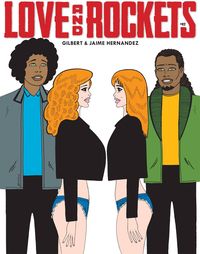 [The cover for Love & Rockets Magazine #2]