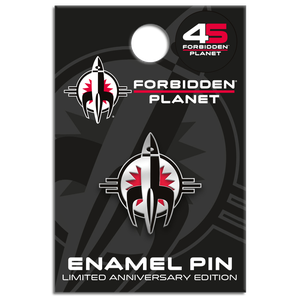 [Forbidden Planet: 45th Anniversary: Enamel Pin Badge: Rocket Launch (Product Image)]
