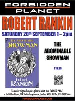 [Robert Rankin Signing The Abominable Showman (Product Image)]