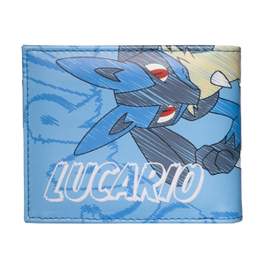 [Pokémon: Bifold Wallet: Lucario  (Product Image)]