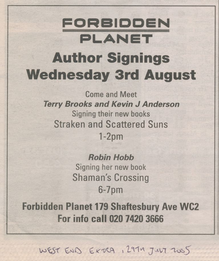 Terry Brooks and Kevin J. Anderson 