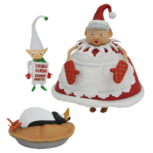 [The Nightmare Before Christmas: Select Action Figure 2-Pack: Mrs Claus With Choir Elf (Product Image)]