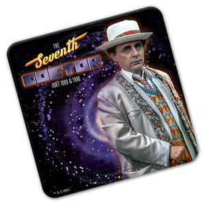 [Doctor Who: The 60th Anniversary Diamond Collection: Coaster: Seventh Doctor (Product Image)]