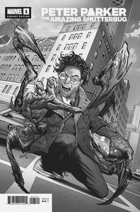 [Heroes Reborn: Peter Parker: Amazing Shutterbug #1 (Land Variant) (Product Image)]