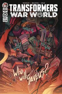 [Transformers #29 (Cover A Malkova) (Product Image)]
