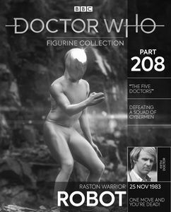 [Doctor Who Figurine Collection #208: Raston Warrior Robot (Product Image)]