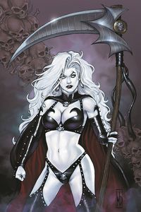 [Lady Death Rules: Signed Print Edition (Hardcover) (Product Image)]