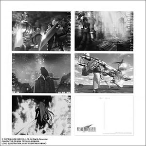 [Final Fantasy VII: Postcard Set: Image Art (Product Image)]