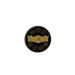 [House Of The Dragon: Enamel Pin: Crown House Gold  (Product Image)]