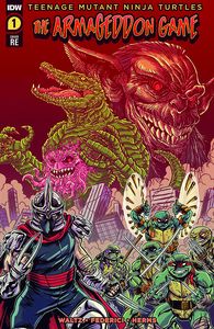 [Teenage Mutant Ninja Turtles: The Armageddon Game #1 (Forbidden Planet Rich Woodall Exclusive Variant Signed Edition) (Product Image)]