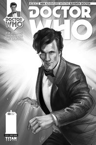 [Doctor Who: 11th #3 (Glass Regular Variant) (Product Image)]