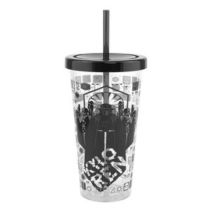 [Star Wars: The Rise Of Skywalker: Plastic Cup & Straw: Kylo Ren (Product Image)]
