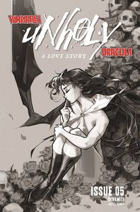 [Vampirella: Dracula Unholy #5 (Cover H Besch Black & White) (Product Image)]
