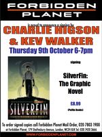 [Charlie Higson and Kev Walker Signing Silverfin: The Graphic Novel (Product Image)]