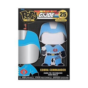 [G.I. Joe: Enamel Pin Badge: Cobra Commander  (Product Image)]