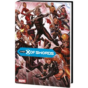 [X Of Swords (Brooks DM Variant Hardcover) (Product Image)]