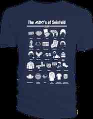 [The cover for Seinfeld: Serenity Now Collection: T-Shirt: The ABCs of Seinfeld]
