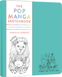 [The Pop Manga Sketchbook: A Guided Drawing Journal (Product Image)]
