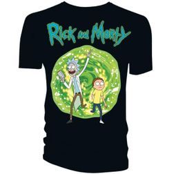 Forbidden Planet Originals: Rick & Morty: Rick & Morty: T-Shirt: Portal ...