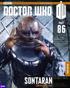 [Doctor Who: Figurine Collection Magazine #86 Sontaran Linx (Product Image)]