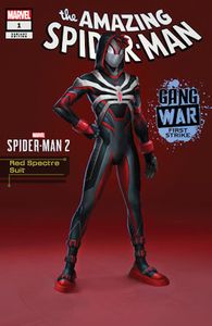 [Amazing Spider-Man: Gang War: First Strike #1 (Red Spectre Suit Marvel's Spider-Man 2 Variant) (Product Image)]