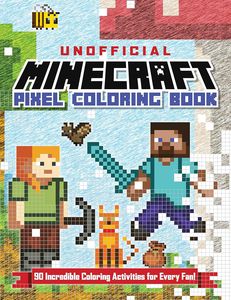[The Unofficial Minecraft Pixel Coloring Book: Volume 1 (Product Image)]