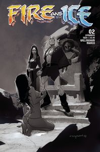 [Fire & Ice #2 (Cover G Nord Black & White Variant) (Product Image)]