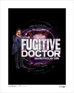 [Doctor Who: The 60th Anniversary Diamond Collection: Art Print: The Fugitive Doctor (Product Image)]