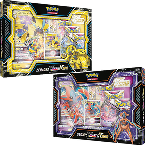[Pokémon: The Card Game: Battle Box: Deoxys/Zeraora VMax & VStar (Product Image)]