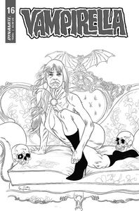 [Vampirella #16 (Robson Homage Black & White Variant) (Product Image)]